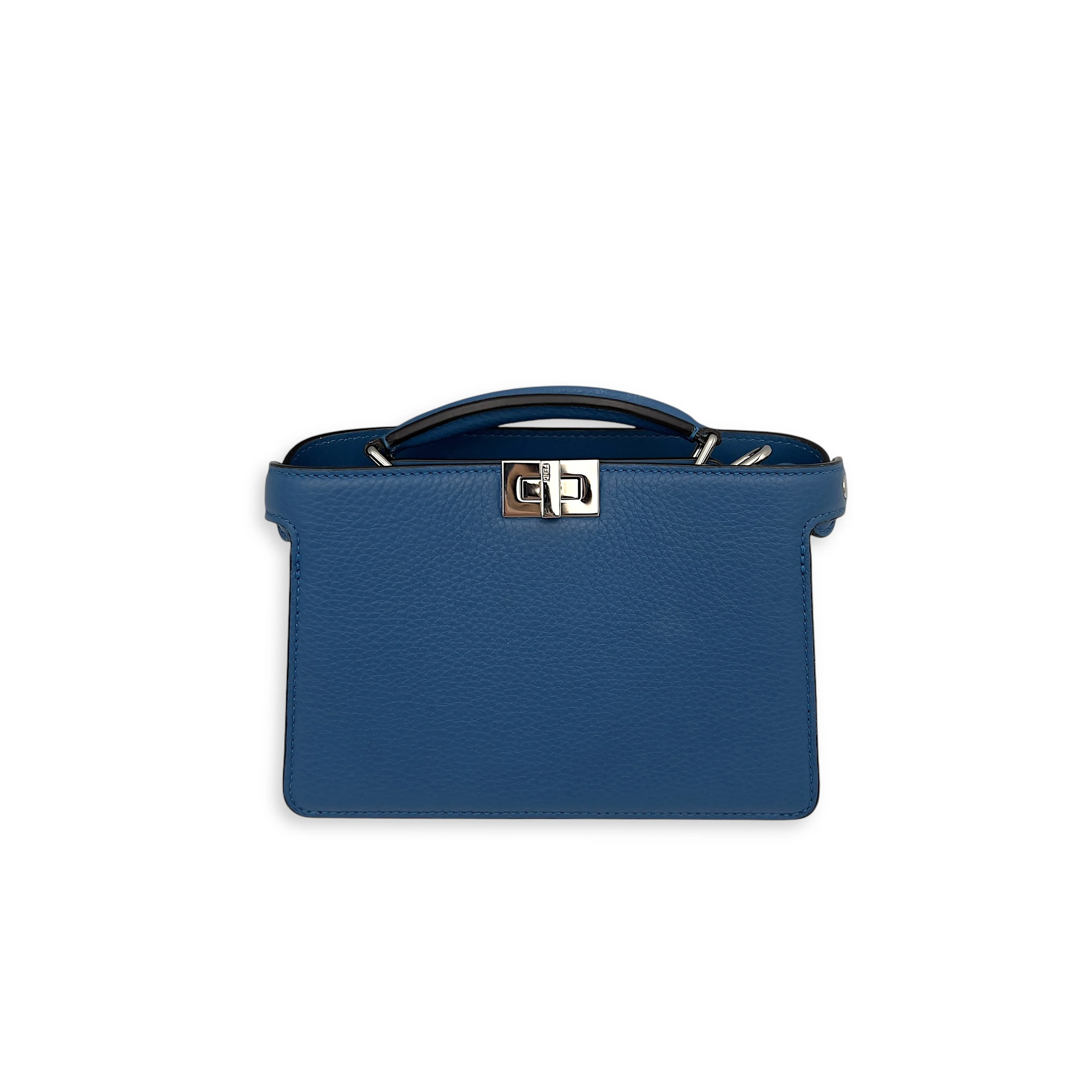F**di iseeu petite blue top handle bag (23*14.5*6cm)